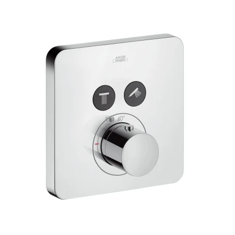 Thermostat UP Axor ShowerSelect Fertigset 2 Verbraucher chrom