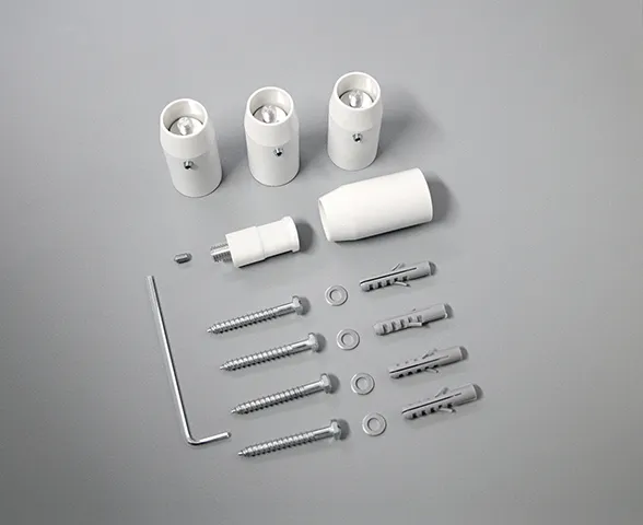 Zehnder Montageset für Elektroheizkörper „Vitalo“ in Sonderlackierung Zehnder Montageset für Elektroheizkörper „Vitalo“ in Sonderlackierung