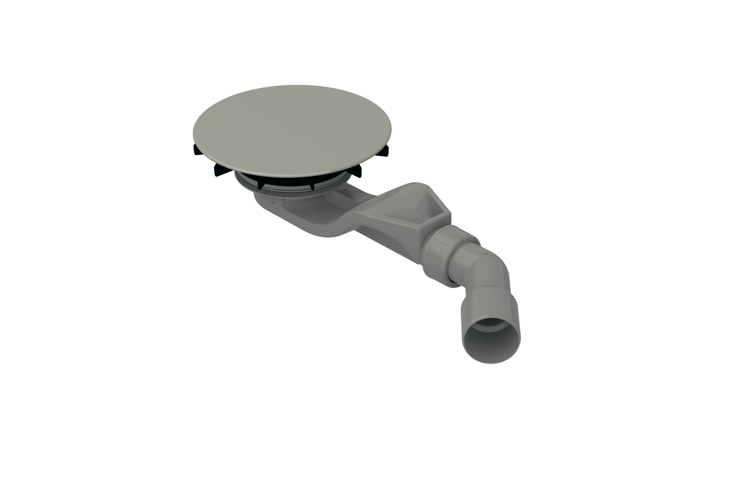 Bette Ablaufgarnitur für Duschwannen „BetteAir“ 30 Modell B524 152 mm in Manhattan