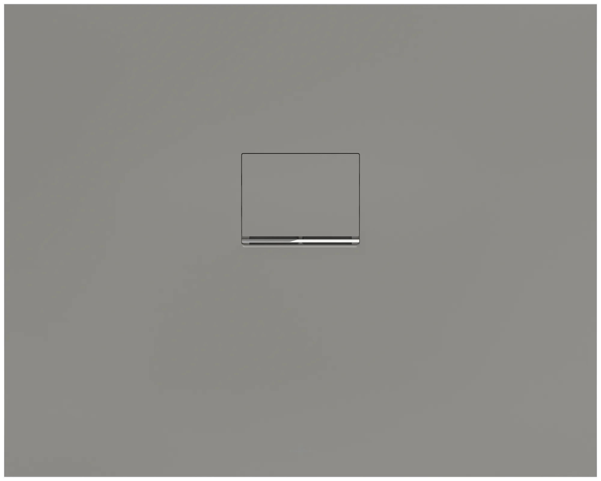 Villeroy & Boch Duschwanne Squaro Infinity, rechteckig, 1000 x 800 mm, Höhe 40 mm, Grey, Quaryl, Antirutschklasse C