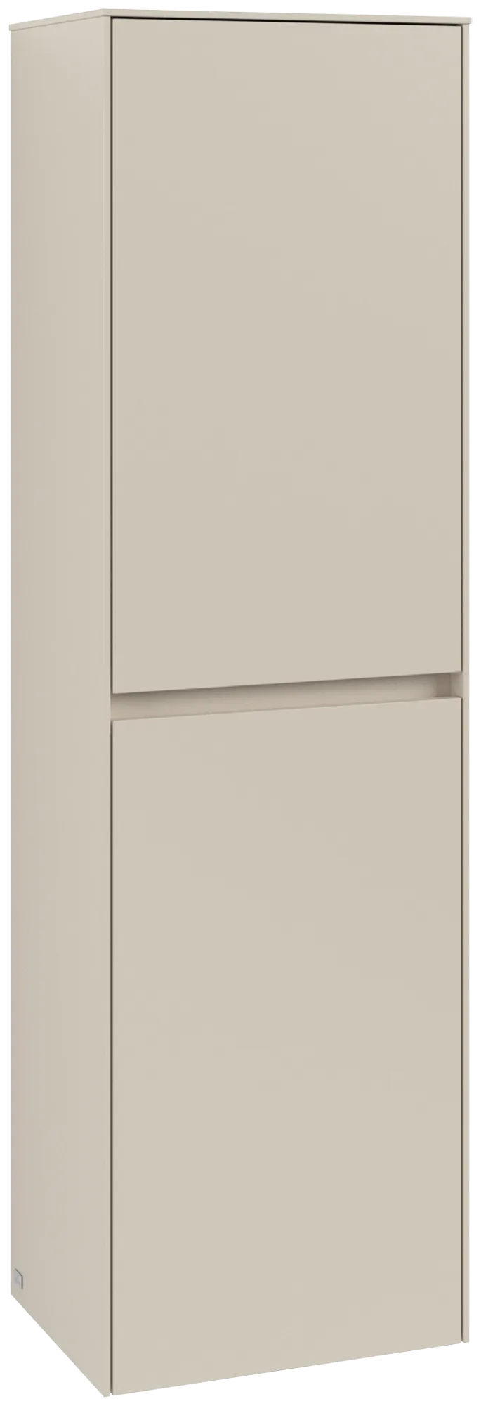 Villeroy & Boch Collaro Hochschrank C03401, 454x1538x347mm, 2 Türen, rechts Anschlag, Cashmere Grey