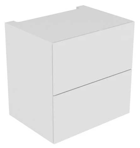 KEUCO Waschtischunterschrank mit Auszügen „Edition 11“ Weiß (Glas), Weiß (Lack, seidenmatt), ohne Beleuchtung 700 × 700 × 535 mm KEUCO Waschtischunterschrank mit Auszügen „Edition 11“ Weiß (Glas), Weiß (Lack, seidenmatt), ohne Beleuchtung 700 × 700 × 535 mm