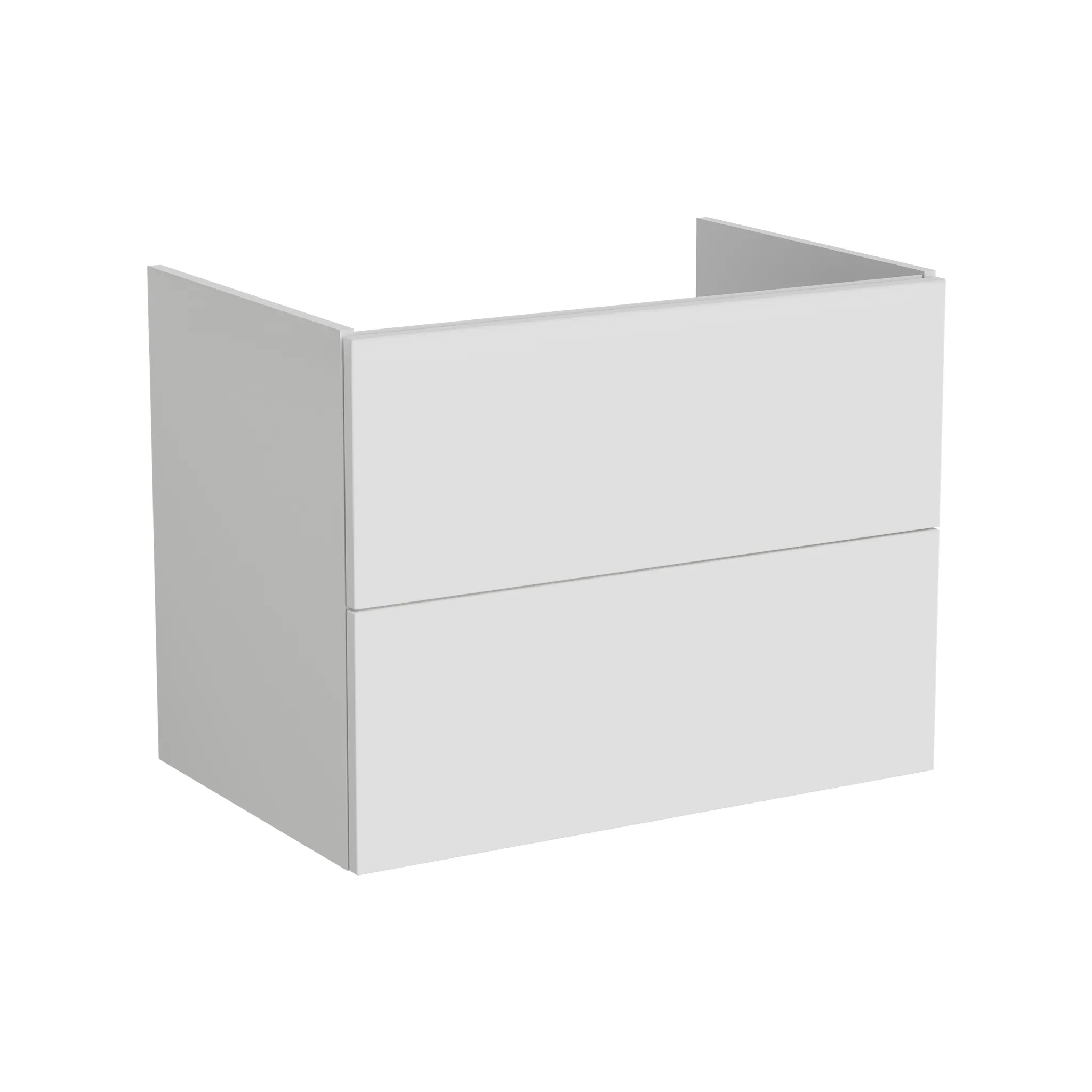 VitrA New Metropole Pure Waschtischunterschrank 78 x 52 x 60 cm, Hellgrau Matt