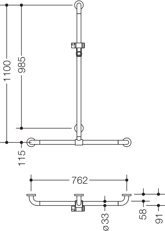 HEWI Haltegriff „Serie 801“