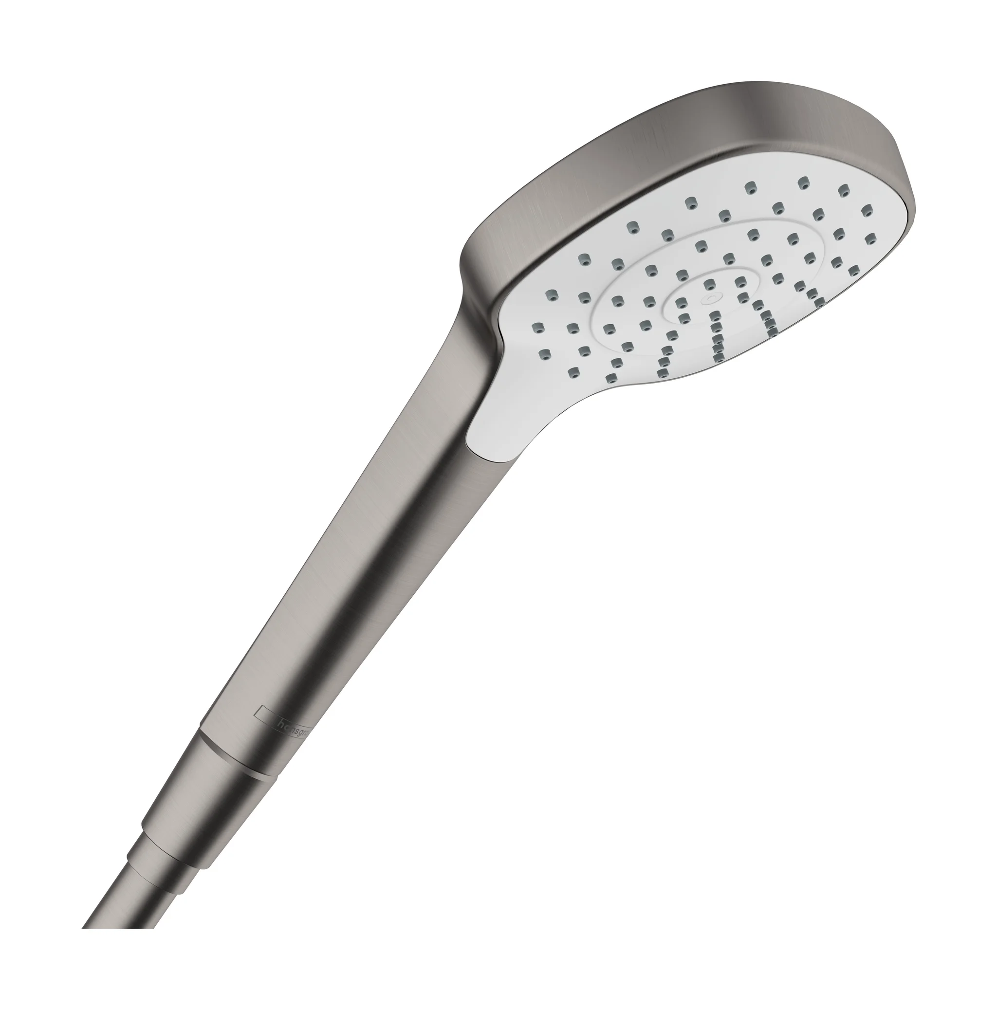 Hansgrohe Croma E Handbrause 1jet EcoSmart, Brushed Black Chrome, 110 mm Brausekopfgröße, 9 l/min Durchfluss