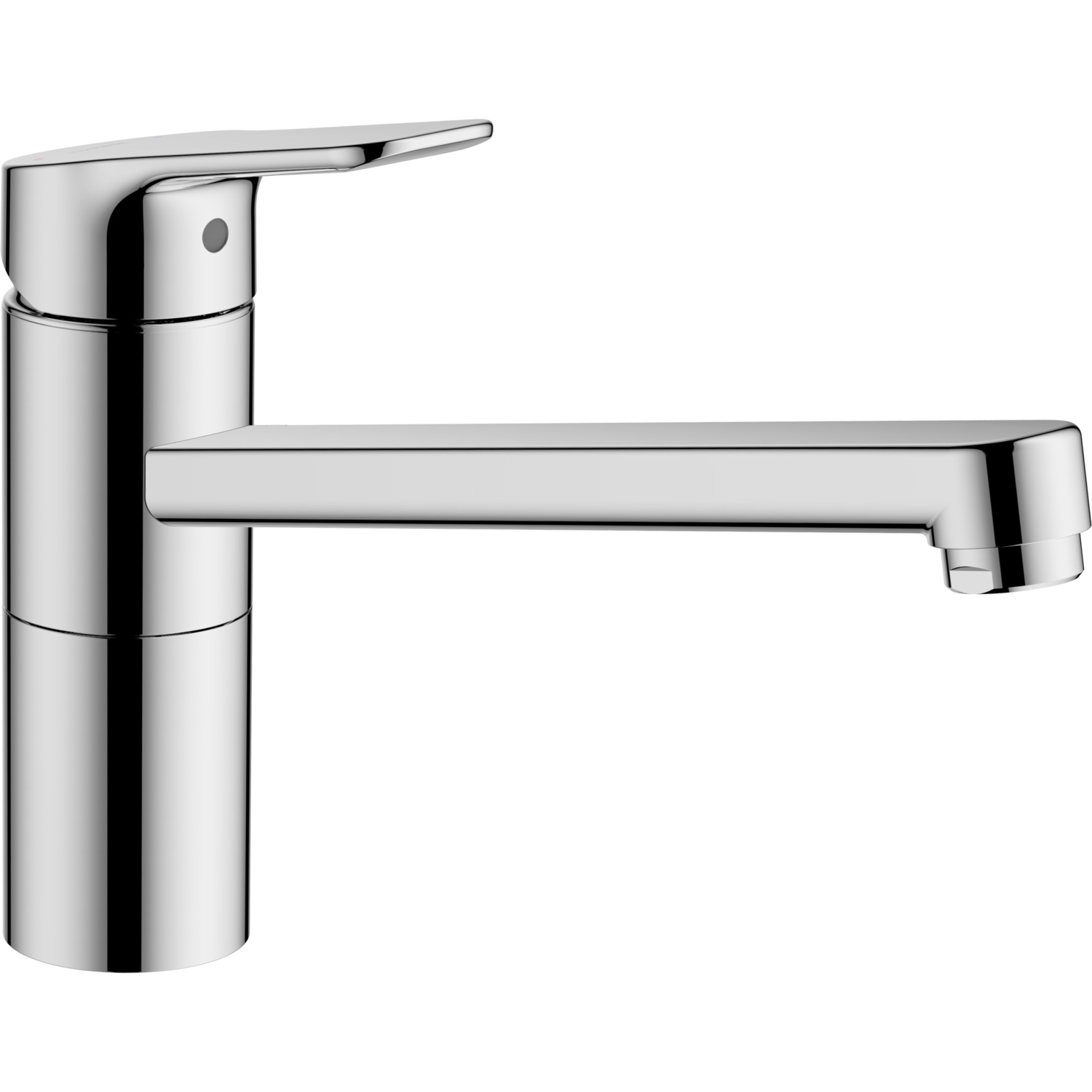 Hansa Einhand-Küchenarmatur „Basic“ Ausladung 223 mm in chrom Hansa Einhand-Küchenarmatur „Basic“ Ausladung 223 mm in chrom