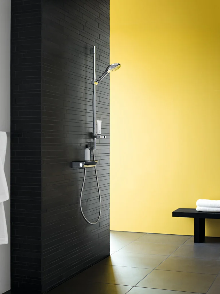 Hansgrohe Ecostat Select Brausethermostat Aufputz Chrom, DN15, 1 Verbraucher, Sicherheitssperre bei 40°C, einstellbare Temperaturbegrenzung, isolierte Wasserführung, Rückflussverhinderer, Schalldämpfer, Ablage aus Sicherheitsglas mit Spiegelglasoberfläch Hansgrohe Ecostat Select Brausethermostat Aufputz Chrom, DN15, 1 Verbraucher, Sicherheitssperre bei 40°C, einstellbare Temperaturbegrenzung, isolierte Wasserführung, Rückflussverhinderer, Schalldämpfer, Ablage aus Sicherheitsglas mit Spiegelglasoberfläch