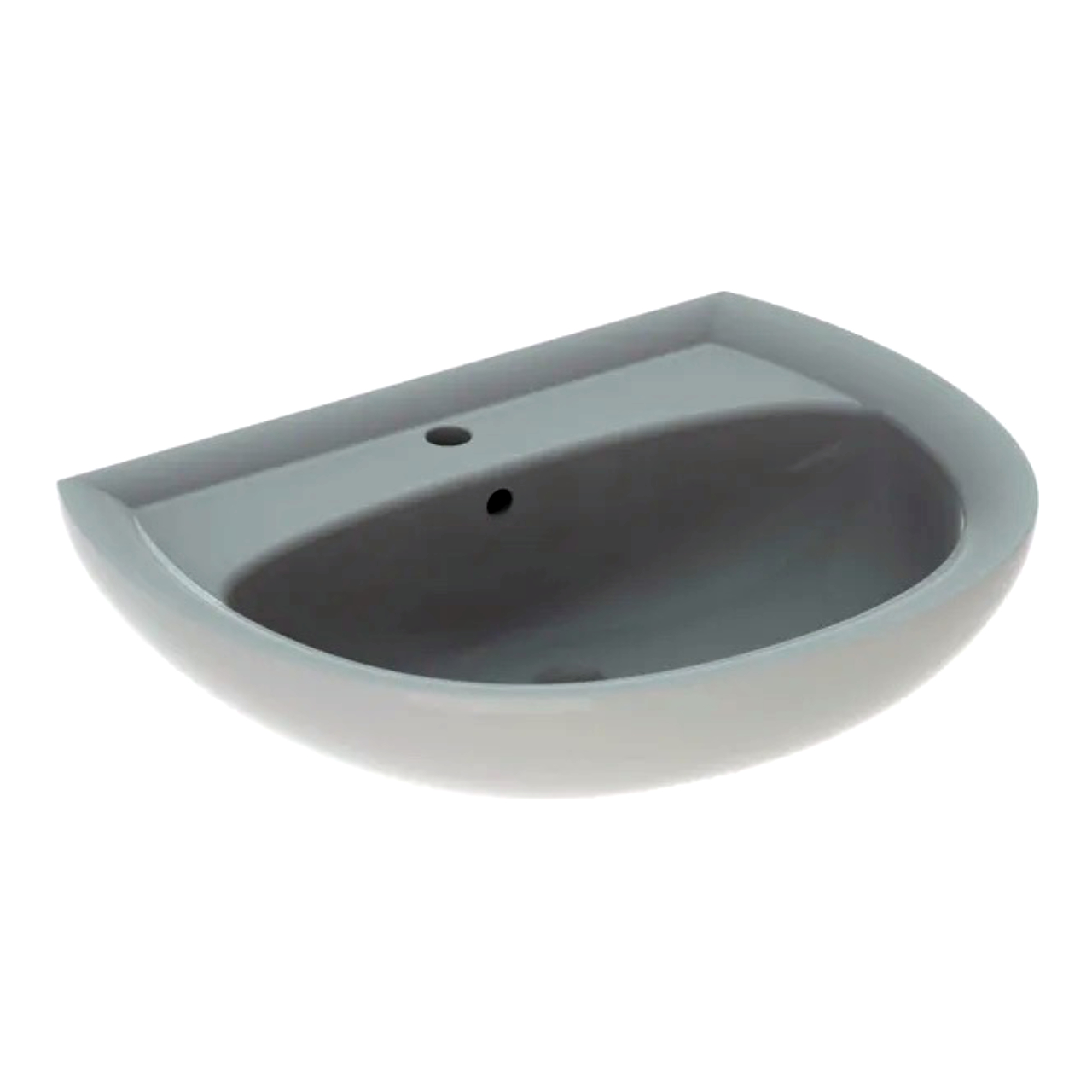 Wandwaschtisch „Renova“, mit Überlauf, Hahnlochposition mittig 65 × 51 cm Wandwaschtisch „Renova“, mit Überlauf, Hahnlochposition mittig 65 × 51 cm