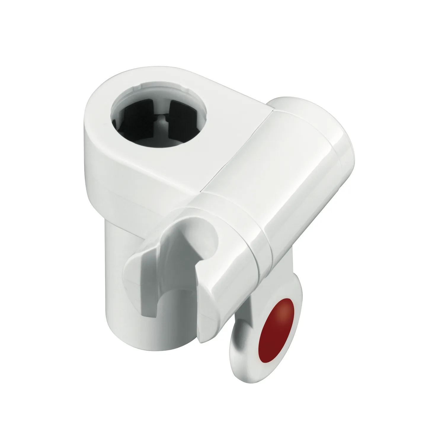 Brausehalter 8,9 cm in Signalweiß Brausehalter 8,9 cm in Signalweiß