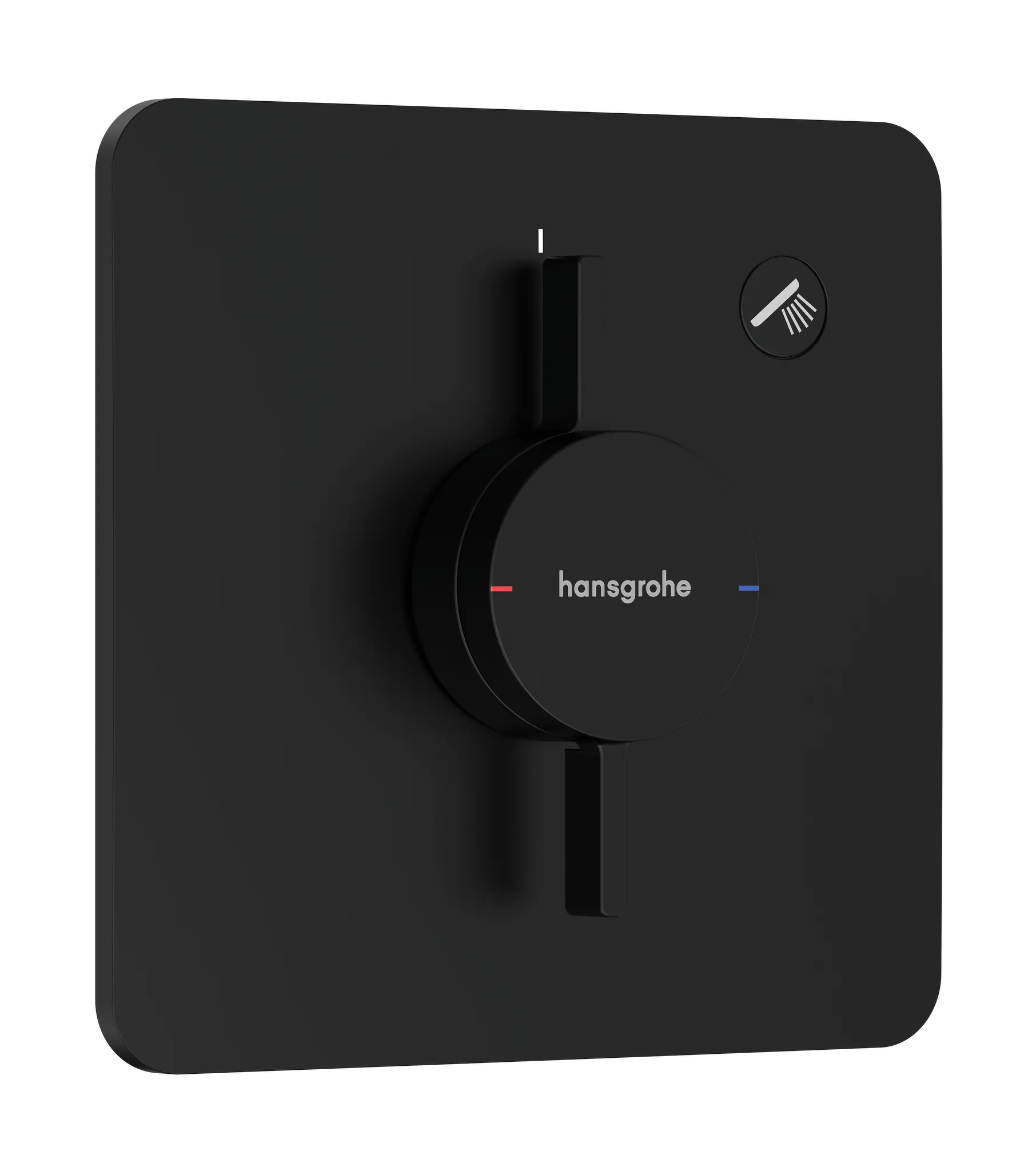 Hansgrohe DuoTurn Q Mischer Unterputz für 1 Verbraucher, Mattschwarz Hansgrohe DuoTurn Q Mischer Unterputz für 1 Verbraucher, Mattschwarz