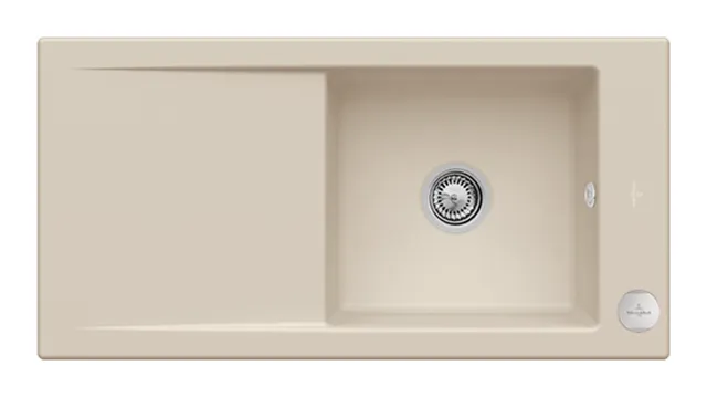 Villeroy & Boch Einbau-Küchenspülbecken „Timeline“ 60 1000 × 510 × 220 mm in Almond Villeroy & Boch Einbau-Küchenspülbecken „Timeline“ 60 1000 × 510 × 220 mm in Almond