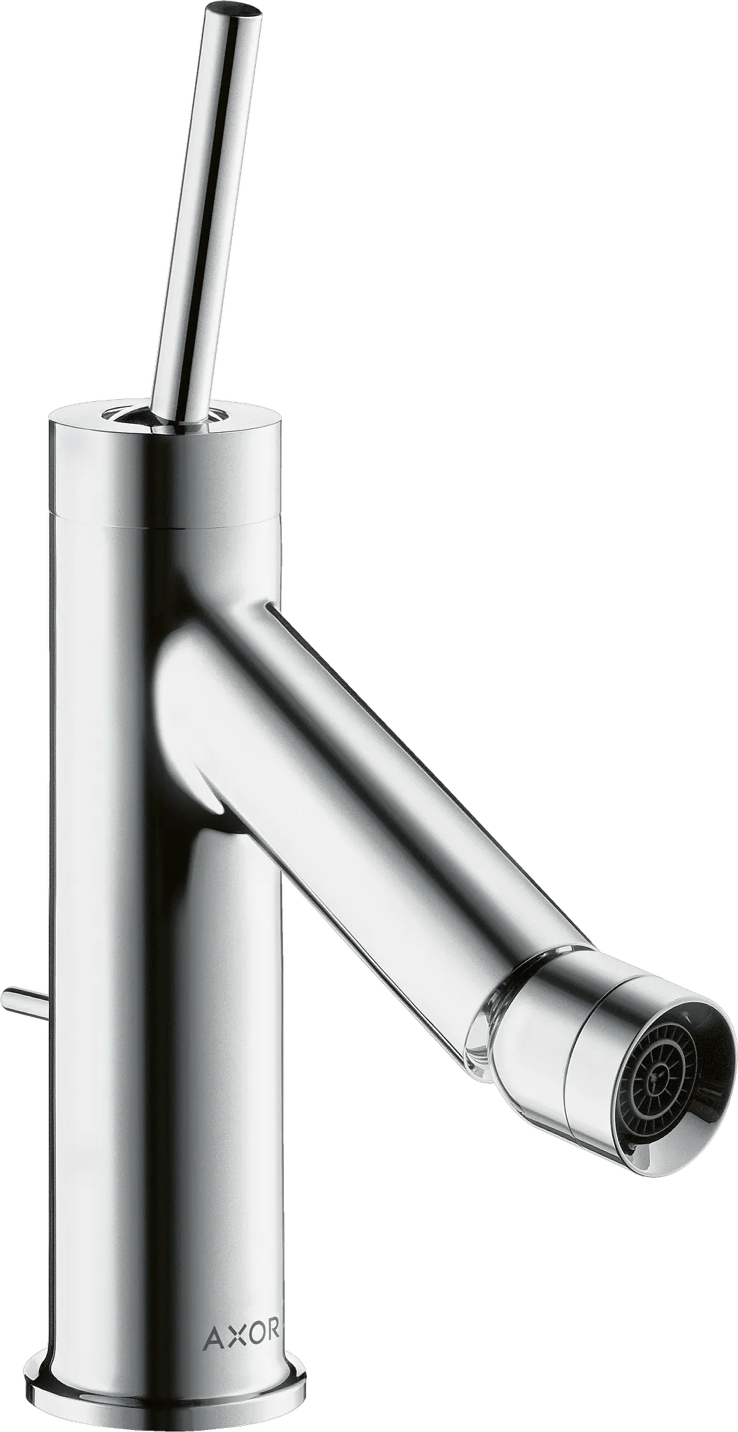 Hansgrohe AXOR Starck Einhebel-Bidetmischer mit Pingriff und Zugstangen-Ablaufgarnitur, Chrom Hansgrohe AXOR Starck Einhebel-Bidetmischer mit Pingriff und Zugstangen-Ablaufgarnitur, Chrom