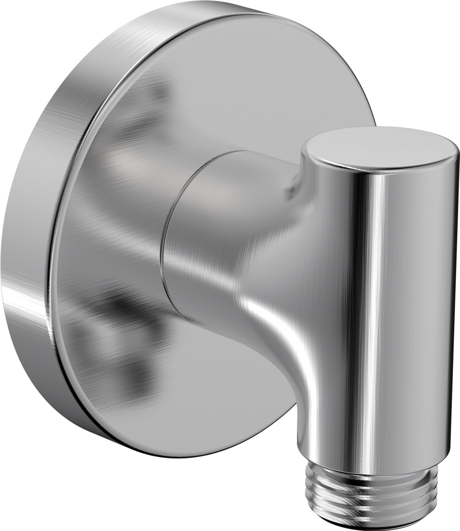 Wandanschlussbogen „Oras Group“ in Stahl gebürstet Wandanschlussbogen „Oras Group“ in Stahl gebürstet