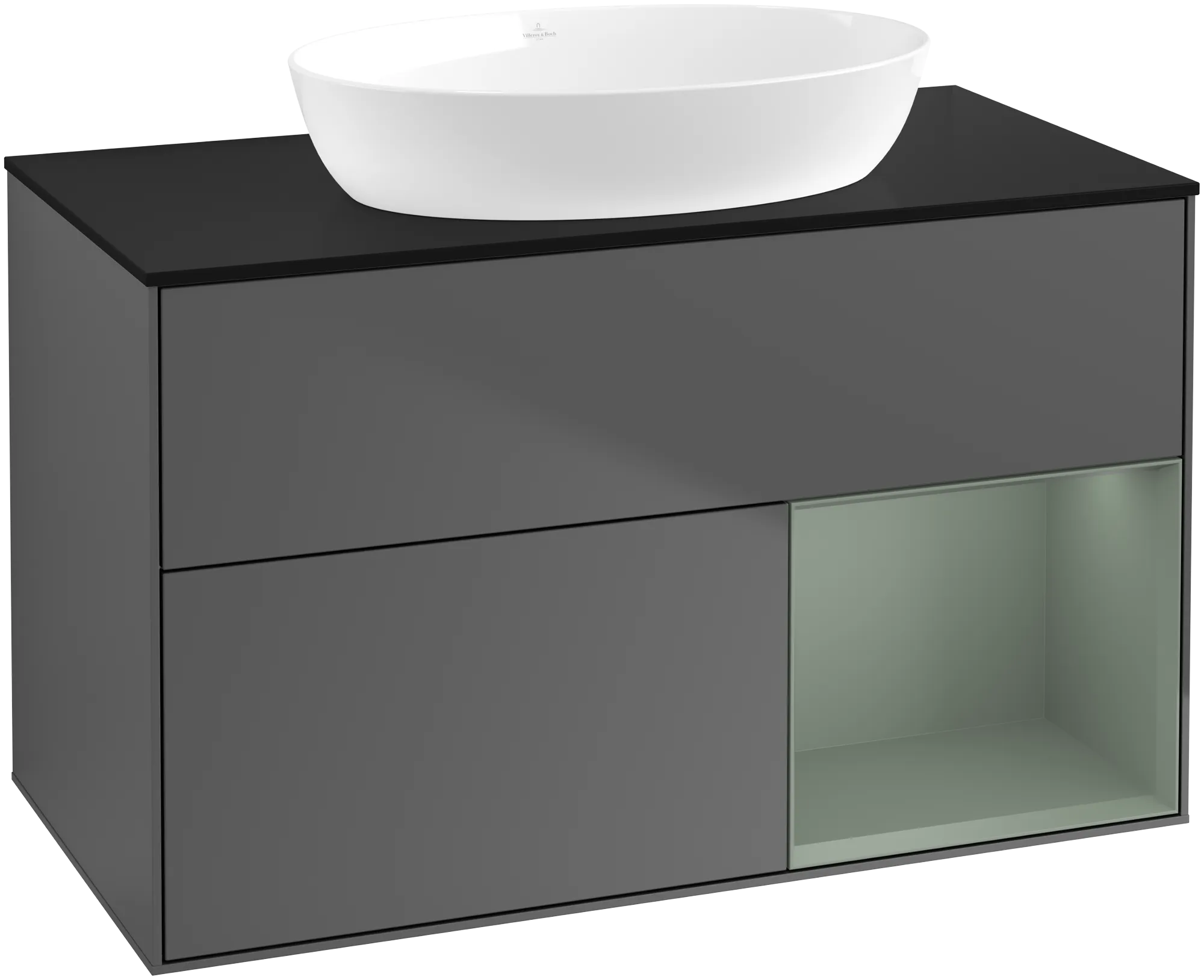 Villeroy & Boch Finion Waschbeckenunterschrank GA2 1000x603x501mm anthrazit matt