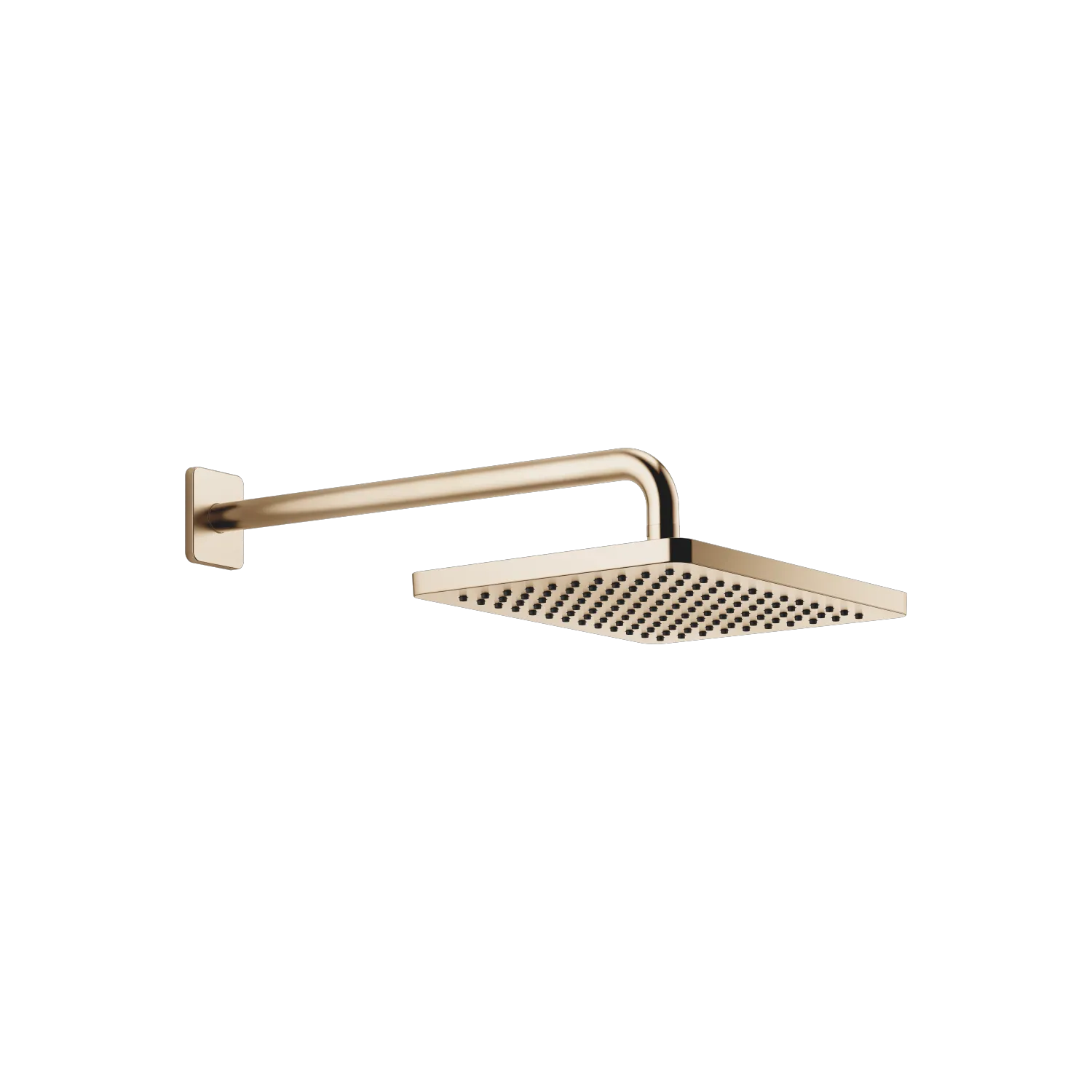 Dornbracht Regenbrause SERIENSPEZIFISCH Light Gold gebürstet PVD, 300 x 240 mm, Ausladung 450 mm