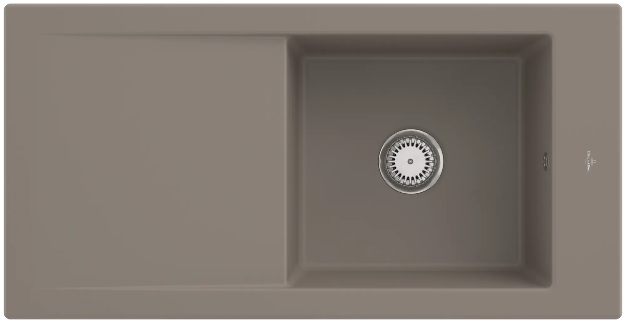 Villeroy & Boch Einbau-Küchenspülbecken „Timeline“ 60 1000 × 510 × 220 mm in Timber