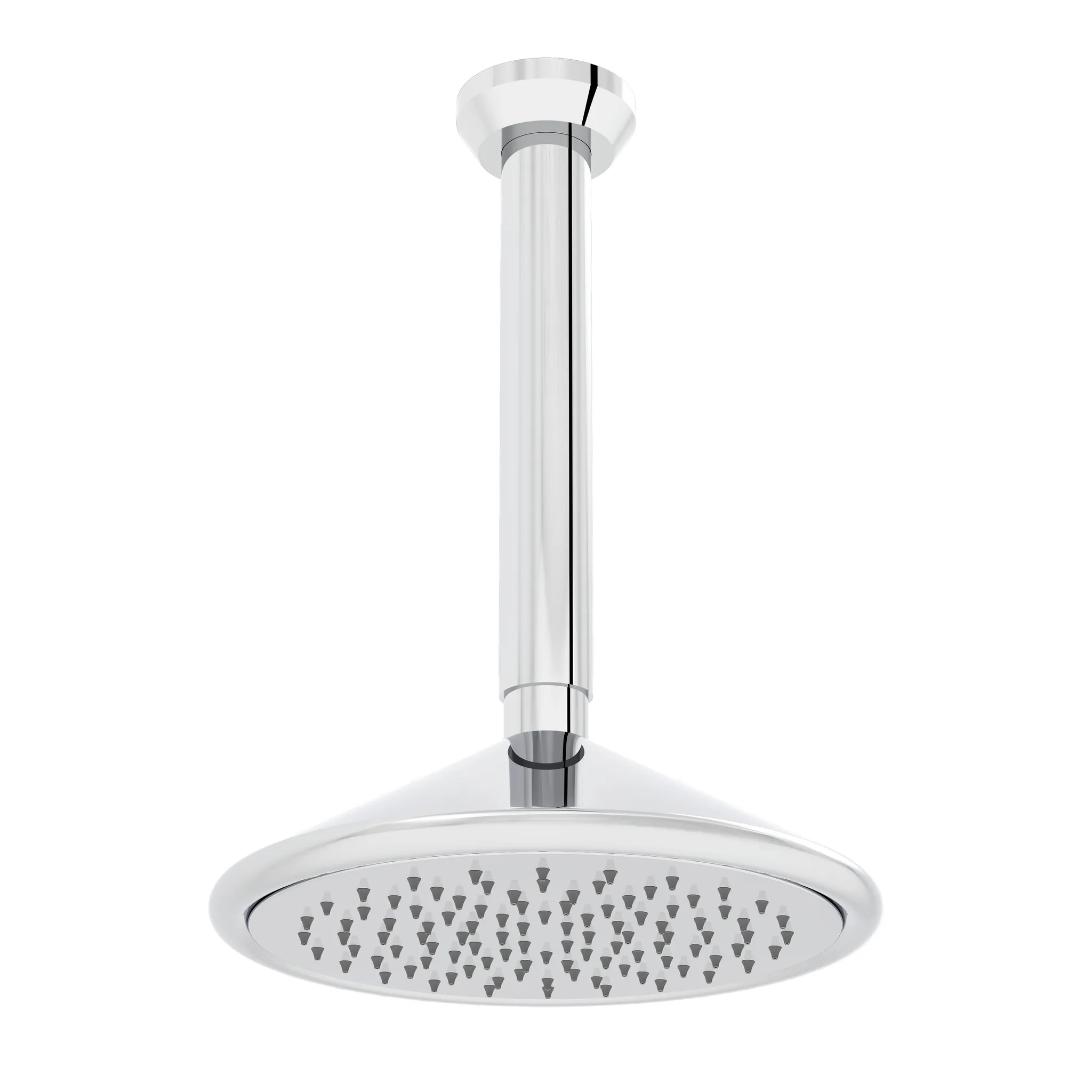 Liquid Kopfbrause mit Deckenarm Form rund Durchmesser 28 cm Deckenmontage Chrom Liquid Kopfbrause mit Deckenarm Form rund Durchmesser 28 cm Deckenmontage Chrom
