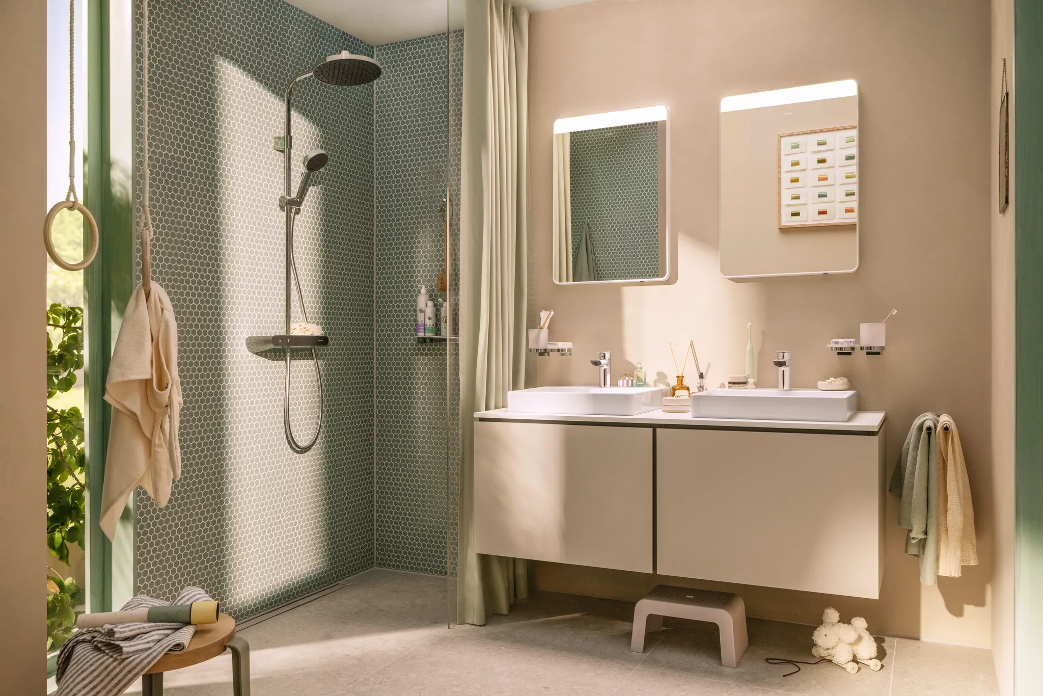 Xelu Q Aufsatz-Handwaschbecken geschliffen 500/480 mit Hahnloch ohne Überlauf, SmartClean Weiß Xelu Q Aufsatz-Handwaschbecken geschliffen 500/480 mit Hahnloch ohne Überlauf, SmartClean Weiß