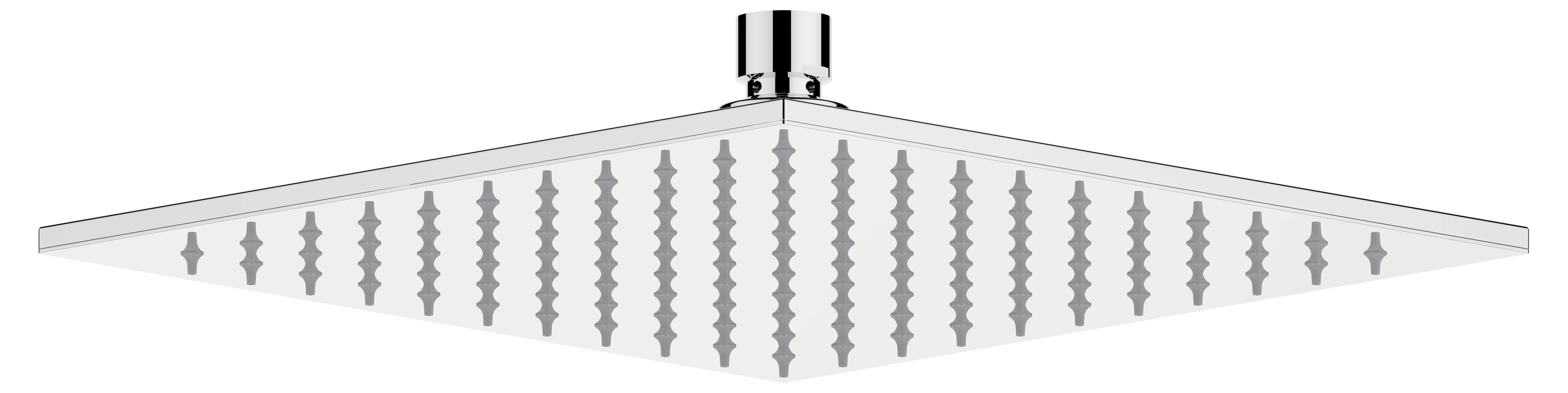 Arm.-Zub. 59986010102 Kopfbrause eckig 200 x 200 mm Chrom-finish