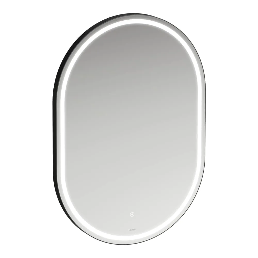 Base 2.0 Spiegel 44439.5, oval LED Bel.,1 Sensorsch., 600x850 schw.m Base 2.0 Spiegel 44439.5, oval LED Bel.,1 Sensorsch., 600x850 schw.m