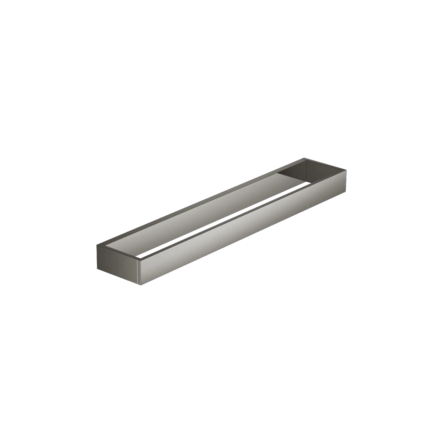 Dornbracht Badetuchhalter MEM Dark Chrome, 320 x 450 mm, Höhe 35 mm, Ausladung 80 mm