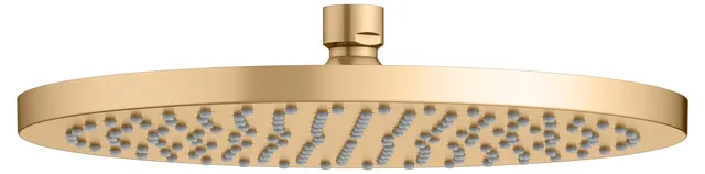 Brausen und Brausezubehör Kopfbrause rund 250 mm Messing gebürstet Brausen und Brausezubehör Kopfbrause rund 250 mm Messing gebürstet