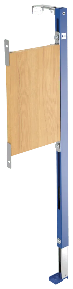 Villeroy & Boch ViConnect Befestigungselement für Haltegriffe rechts, Stahl, 310 x 48 mm, Höhe 1.120 mm, Farbe 00 Villeroy & Boch ViConnect Befestigungselement für Haltegriffe rechts, Stahl, 310 x 48 mm, Höhe 1.120 mm, Farbe 00