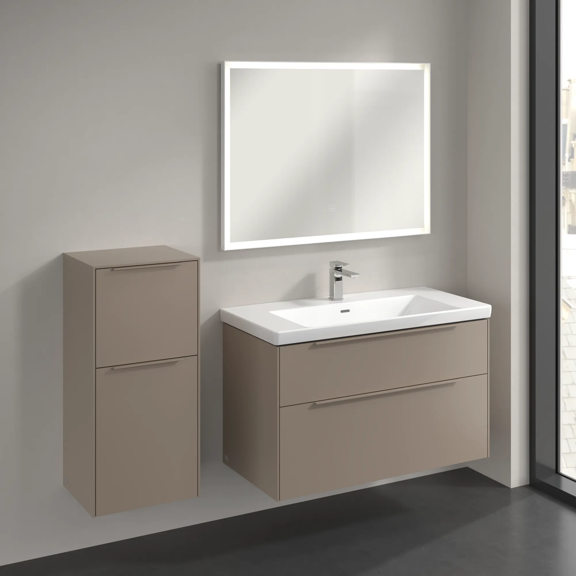 Villeroy & Boch Subway 3.0 Seitenschrank C59402, 400 x 860 x 362 mm, links