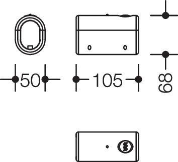 HEWI Aufrüstsatz „Serie 801“ in Felsgrau HEWI Aufrüstsatz „Serie 801“ in Felsgrau