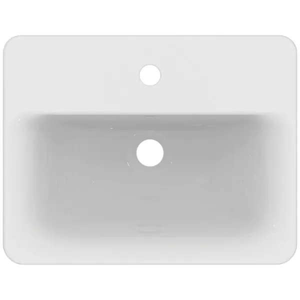 Waschbecken „Connect“ 50 × 39 × 17,5 cm, Hahnlochposition mittig Waschbecken „Connect“ 50 × 39 × 17,5 cm, Hahnlochposition mittig