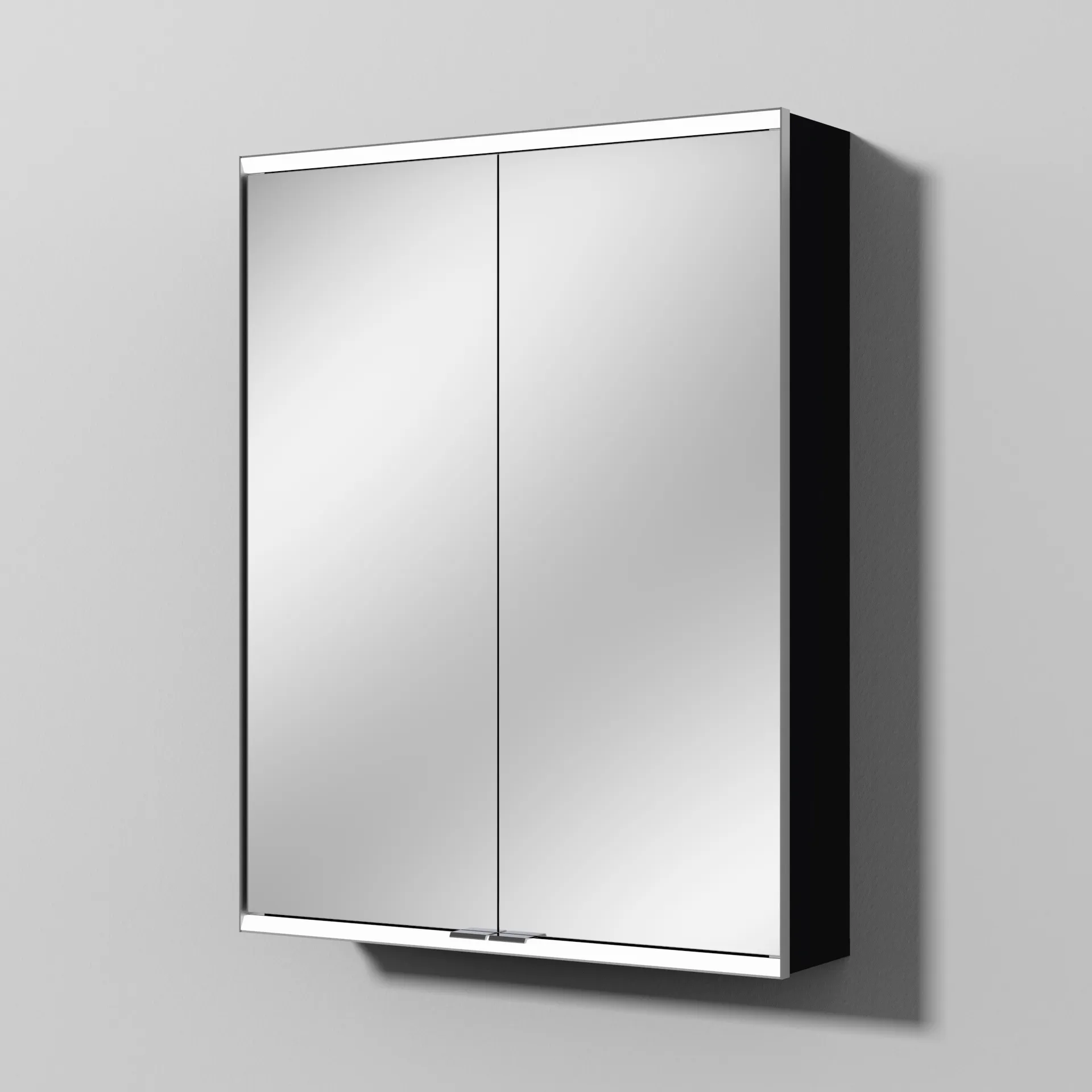 Sanipa Spiegelschrank „Marie“ 608 × 785 × 157 mm in Schwarz (matt), ohne Spiegelheizung Sanipa Spiegelschrank „Marie“ 608 × 785 × 157 mm in Schwarz (matt), ohne Spiegelheizung