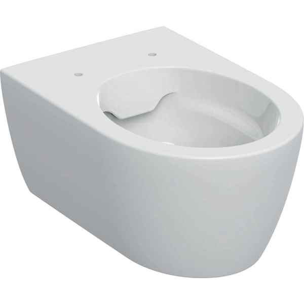 Wand-Tiefspül-WC „iCon“ 360 × 330 × 530 mm in weiß alpin, Befestigung verdeckt Wand-Tiefspül-WC „iCon“ 360 × 330 × 530 mm in weiß alpin, Befestigung verdeckt
