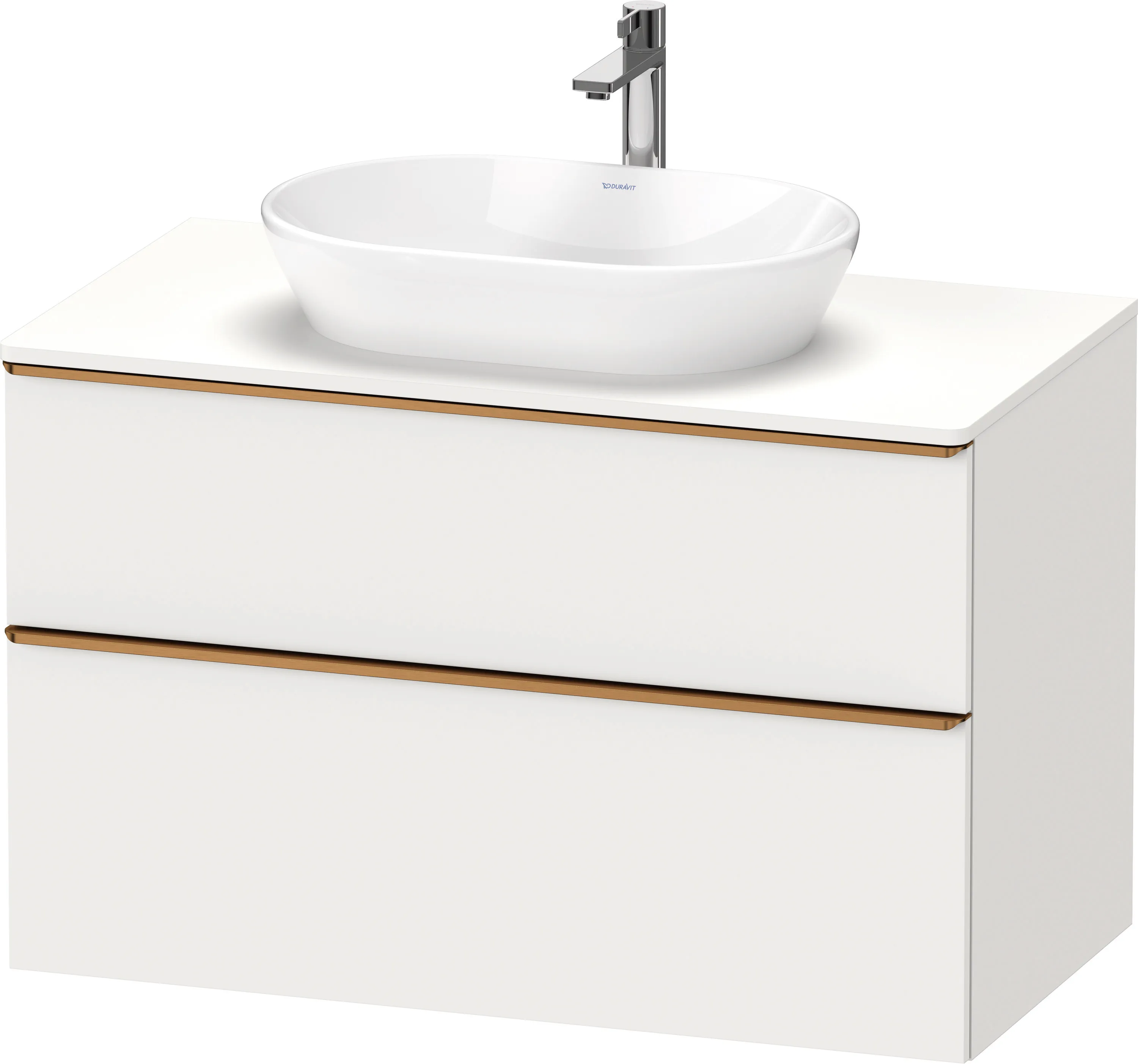 Duravit Waschtischunterschrank wandhängend „D-Neo“ 100 × 66,4 × 55 cm in Weiß Matt Duravit Waschtischunterschrank wandhängend „D-Neo“ 100 × 66,4 × 55 cm in Weiß Matt