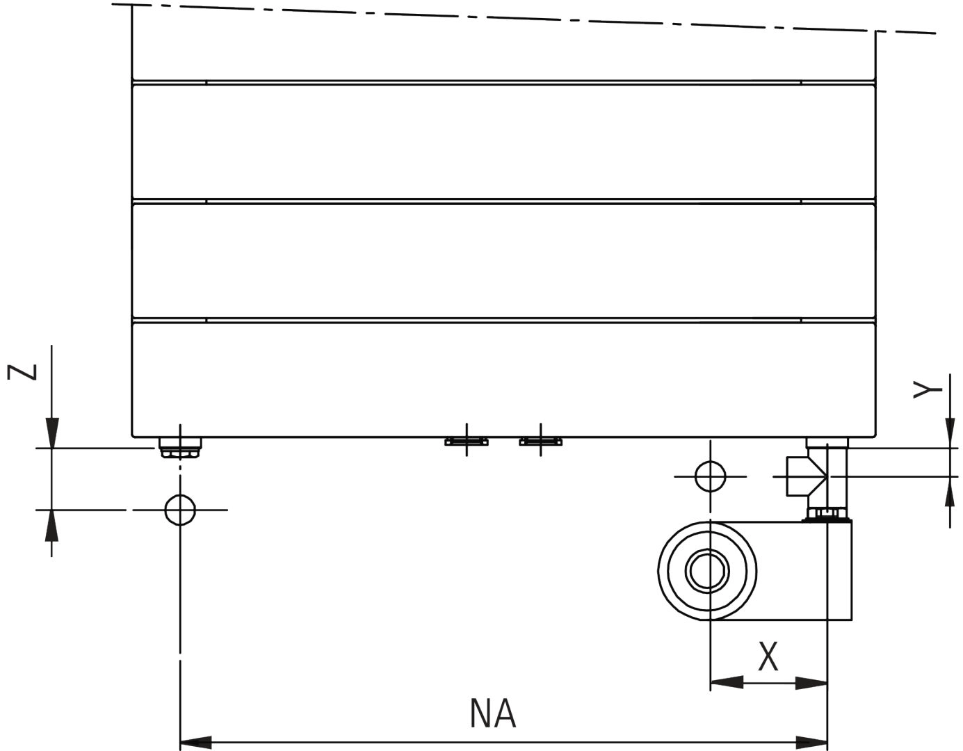 Kermi Design-Heizkörper „Tabeo®“ 60 × 143,7 cm in Weiß