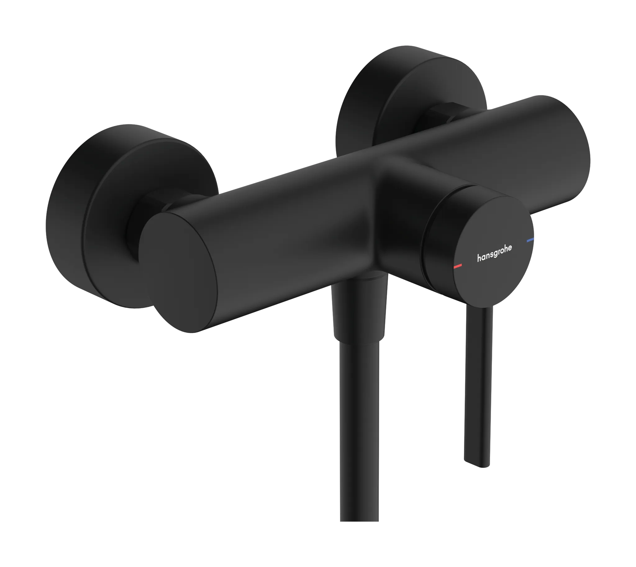 Hansgrohe Zesis S Einhebel-Brausemischer Aufputz mattschwarz, Stichmaß 150 ± 12 mm, max. Durchflussmenge 12 l/min bei 3 bar, Keramikmischsystem, Temperaturbegrenzung einstellbar, Rückflussverhinderer, Schalldämpfer, Anschluss DN15 Hansgrohe Zesis S Einhebel-Brausemischer Aufputz mattschwarz, Stichmaß 150 ± 12 mm, max. Durchflussmenge 12 l/min bei 3 bar, Keramikmischsystem, Temperaturbegrenzung einstellbar, Rückflussverhinderer, Schalldämpfer, Anschluss DN15