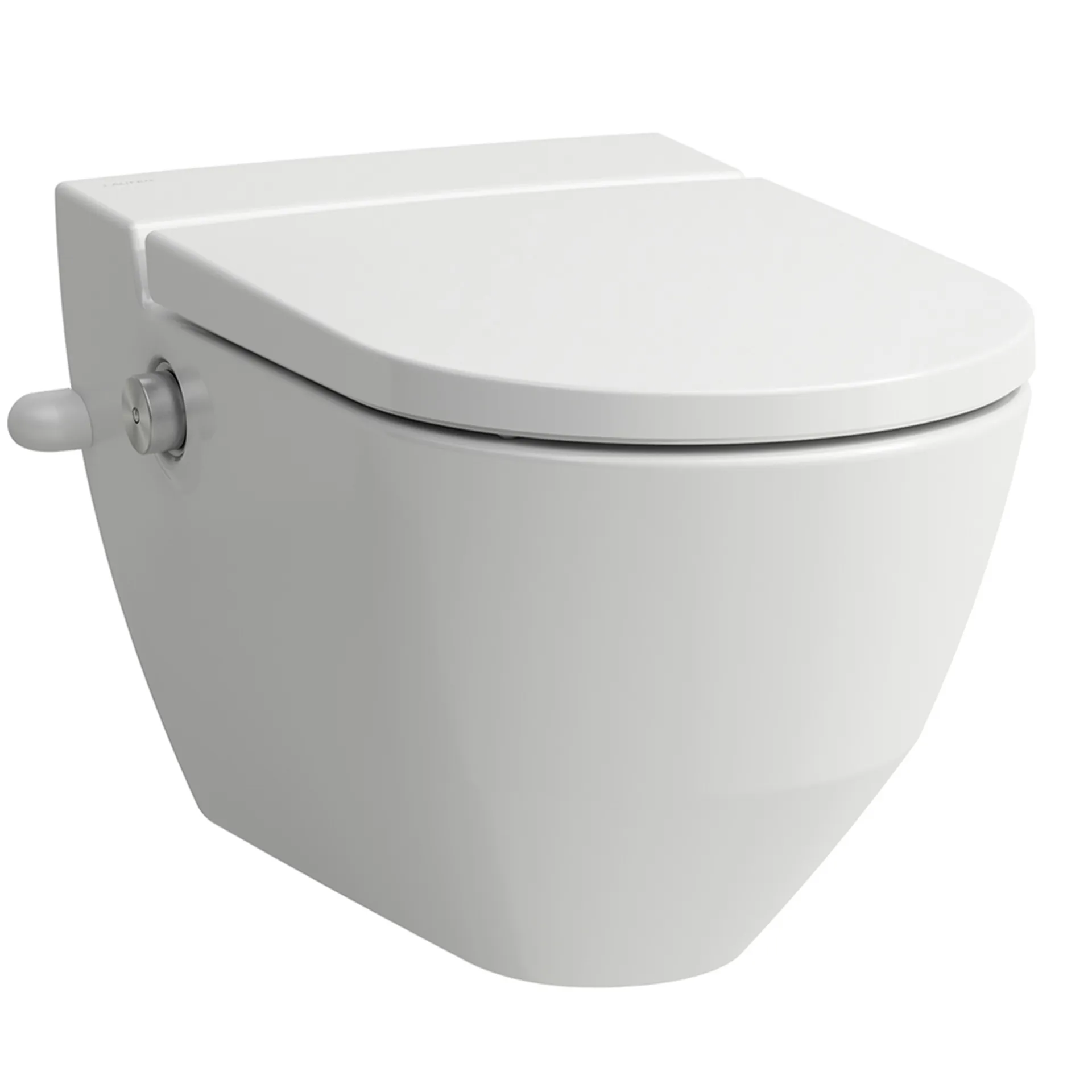 Dusch-Tiefspül-WC wandhängend CLEANET NAVIA 580x370x380 spülrandlos Öffnung für externen Wasseranschluss LCC weiß