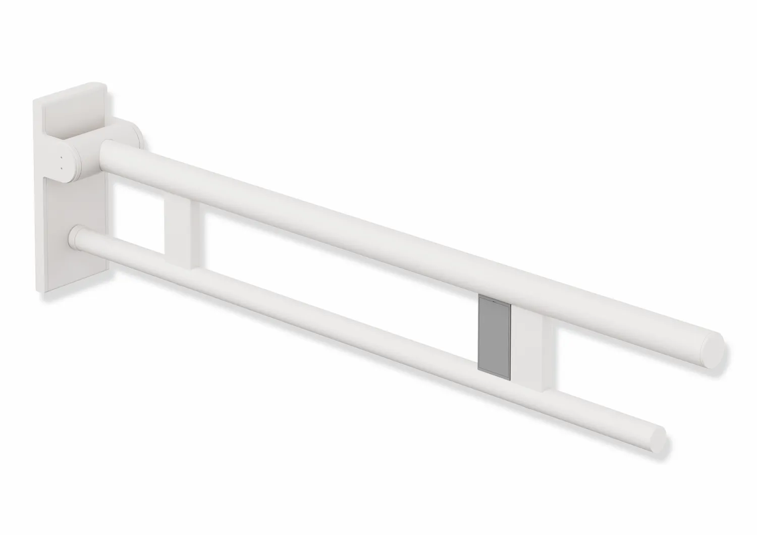 HEWI System 900 Mobiler Stützklappgriff Duo, Design A, Edelstahl, Ausladung 850 mm, rechts HEWI System 900 Mobiler Stützklappgriff Duo, Design A, Edelstahl, Ausladung 850 mm, rechts