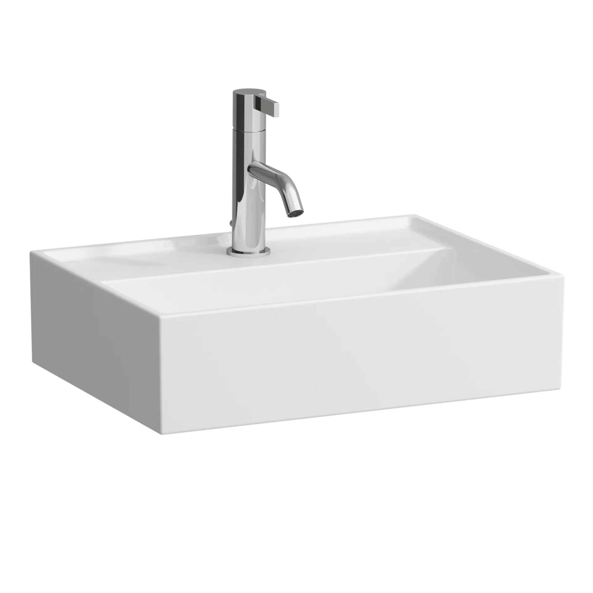 Handwaschbecken Kartell • 340x450x140 1 Hahnloch mit Überlauf Standardablauf weiß Handwaschbecken Kartell • 340x450x140 1 Hahnloch mit Überlauf Standardablauf weiß