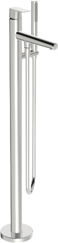 Einhand-Wannenarmatur „Stela“ Ausladung 209 mm in Chrom Einhand-Wannenarmatur „Stela“ Ausladung 209 mm in Chrom