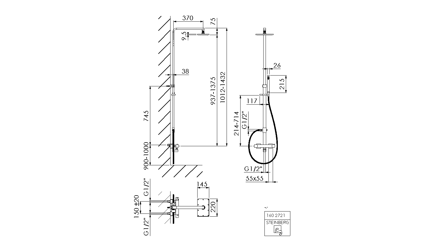 Steinberg Serie 160 Brauseset Steinberg Serie 160 Brauseset