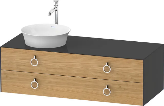Duravit Waschtischunterschrank „White Tulip“, mit Beleuchtung Duravit Waschtischunterschrank „White Tulip“, mit Beleuchtung