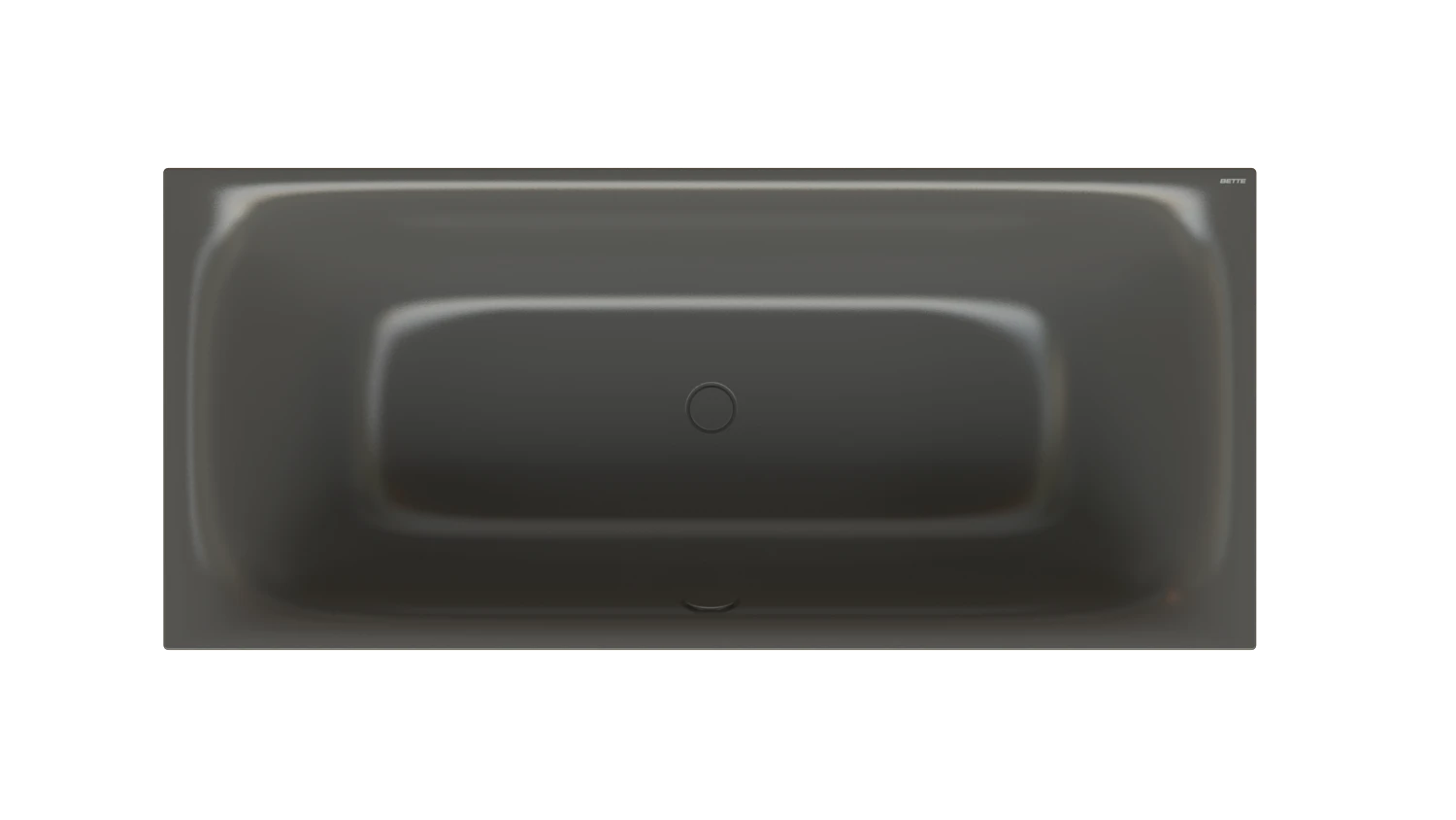Bette rechteck Badewanne „BetteLux“ 170 × 75 cm in Anthracite