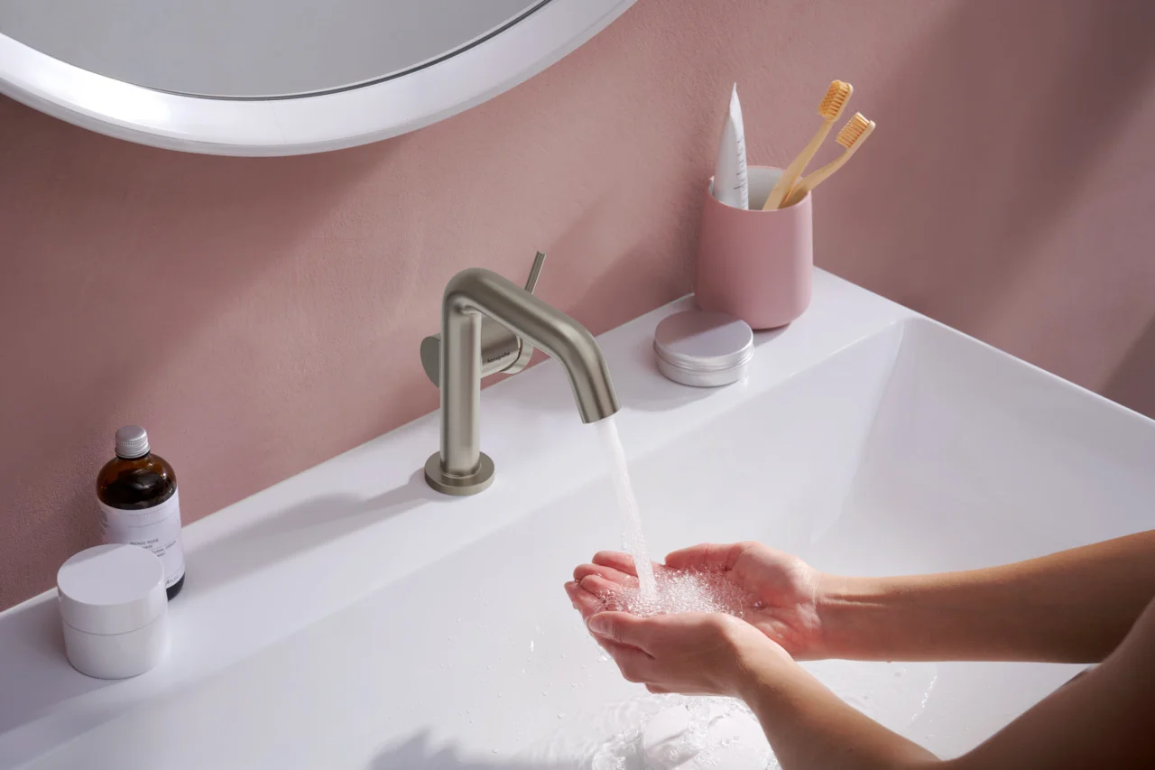 Hansgrohe Xelu Q Waschtisch, weiß, 800x480 mm, wandhängend, mit Hahnloch, ohne Überlauf, SmartClean Glasur