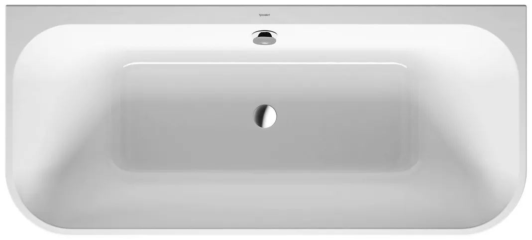 Duravit Badewanne „Happy D.2 Plus“ vorwand rechteck 1800 × 800 mm, mittig in Weiß Duravit Badewanne „Happy D.2 Plus“ vorwand rechteck 1800 × 800 mm, mittig in Weiß