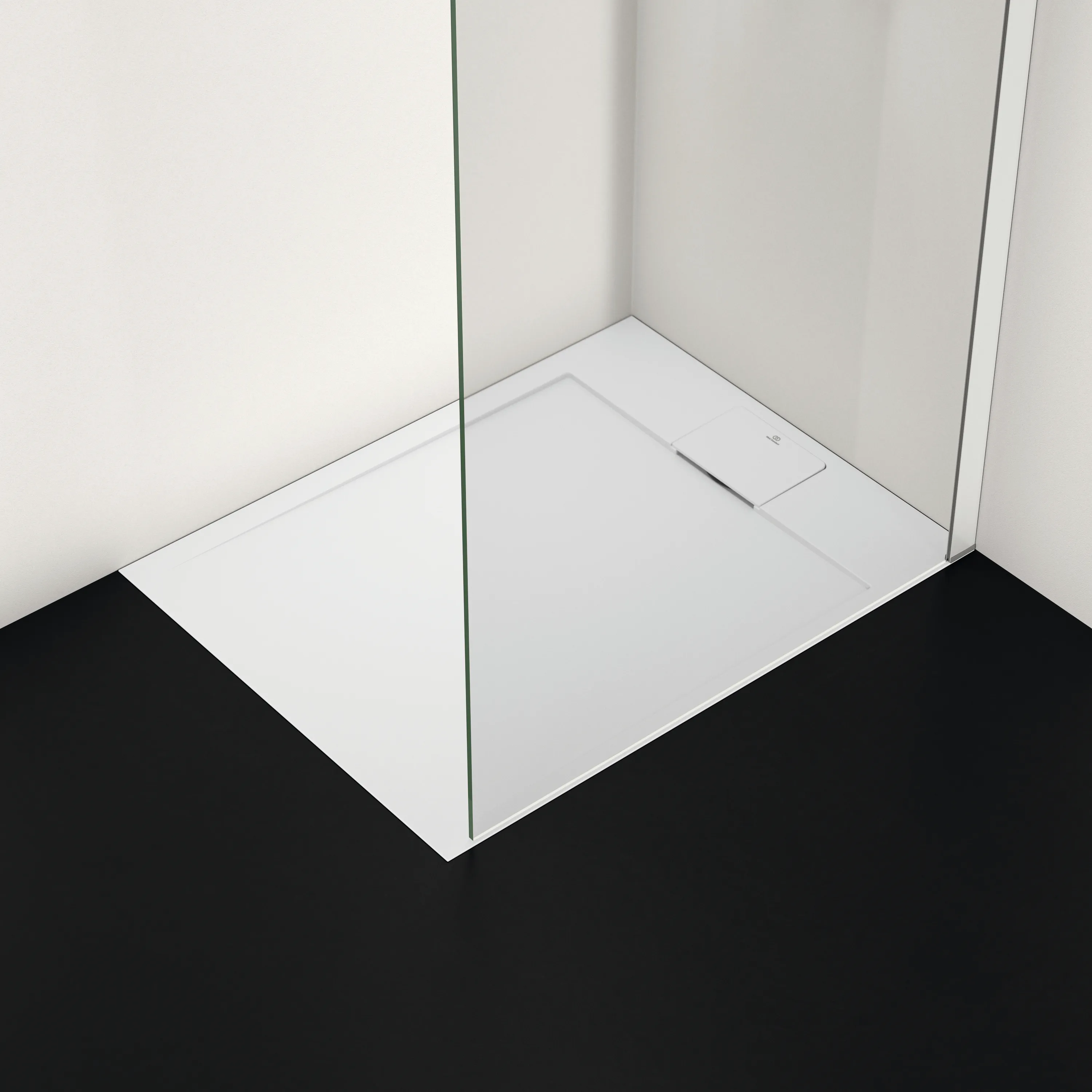 Ideal Standard Duschwanne „UltraFlatSi.life“ 70 × 90 cm in Carraraweiß