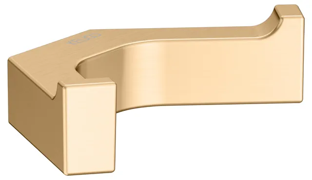 KEUCO EDITION 11 Handtuchhaken doppelt Messing gebürstet KEUCO EDITION 11 Handtuchhaken doppelt Messing gebürstet