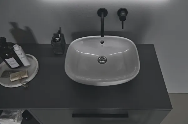 Ideal Standard Waschtischunterschrank „i.lifeB“ 80 × 44 × 50,5 cm Quarzgrau matt Ideal Standard Waschtischunterschrank „i.lifeB“ 80 × 44 × 50,5 cm Quarzgrau matt