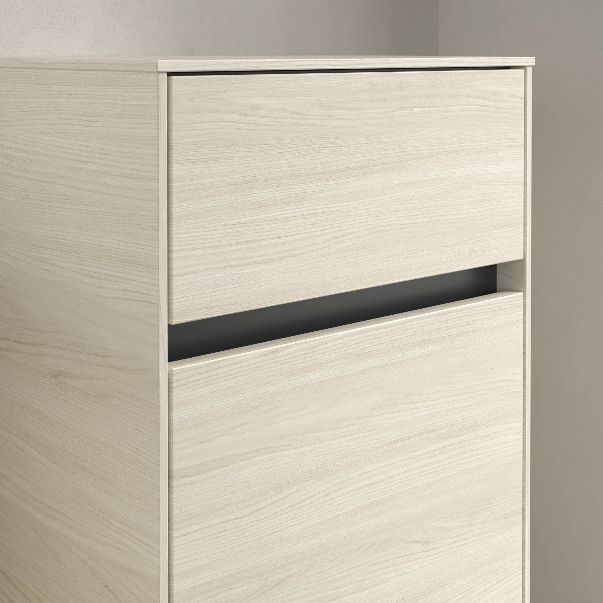 Villeroy & Boch Seitenschrank „Collaro“ 1 Tür, 1 Auszug / Schublade 40,4 × 74,8 × 34,9 cm 1 Tür, Anschlag (Scharnier) rechts, 1 Auszug / Schublade Villeroy & Boch Seitenschrank „Collaro“ 1 Tür, 1 Auszug / Schublade 40,4 × 74,8 × 34,9 cm 1 Tür, Anschlag (Scharnier) rechts, 1 Auszug / Schublade