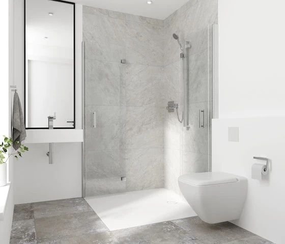 Bette quadrat Duschwanne „BetteFlat“ 120 × 120 cm in Jasmin Bette quadrat Duschwanne „BetteFlat“ 120 × 120 cm in Jasmin