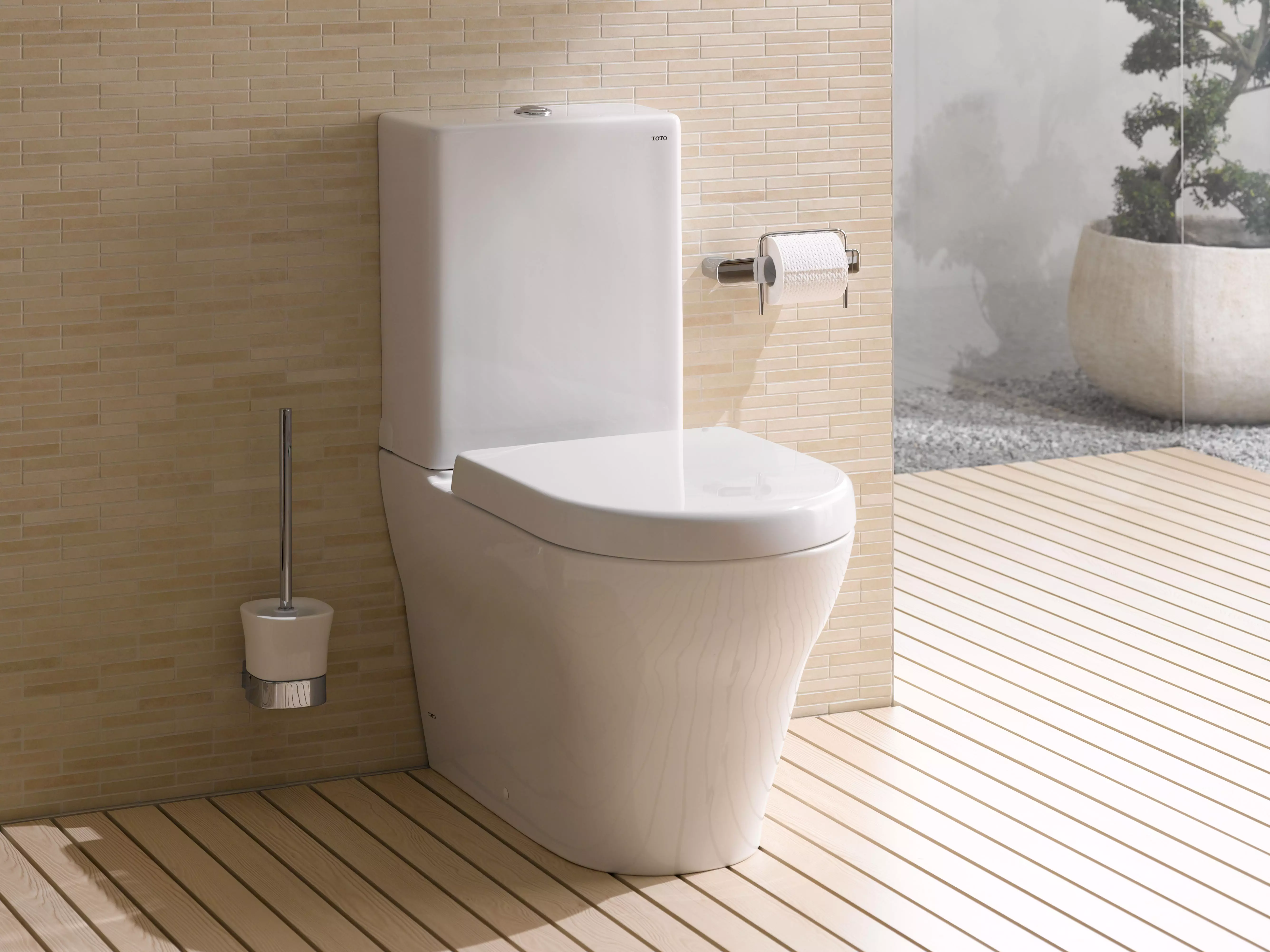 Toto Stand-Tiefspül-WC „MH“ 392 × 410 × 704 mm